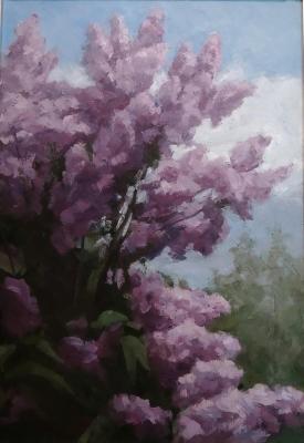 Lilac (Blooming Lilacs). Rubinsky Pavel