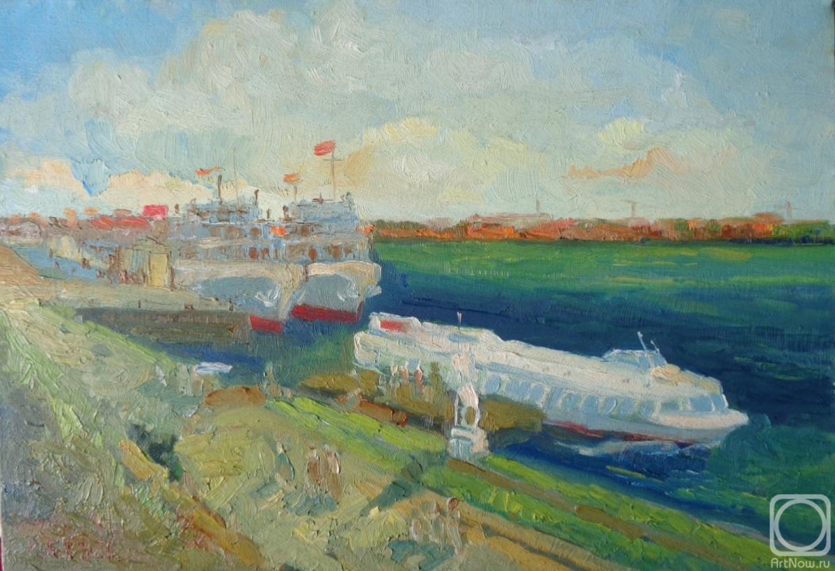 Rogov Vitaly. River Station. Rocket