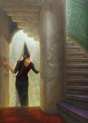 Staircase to the garden (Garden Of The Heart). Maykov Igor