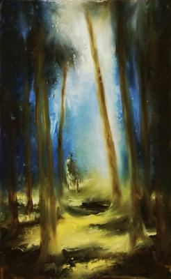 Shamanic forest, border