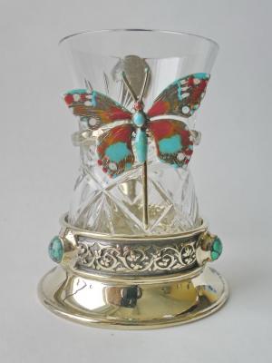 Cup holder "Butterfly". Alekseev Stanislav