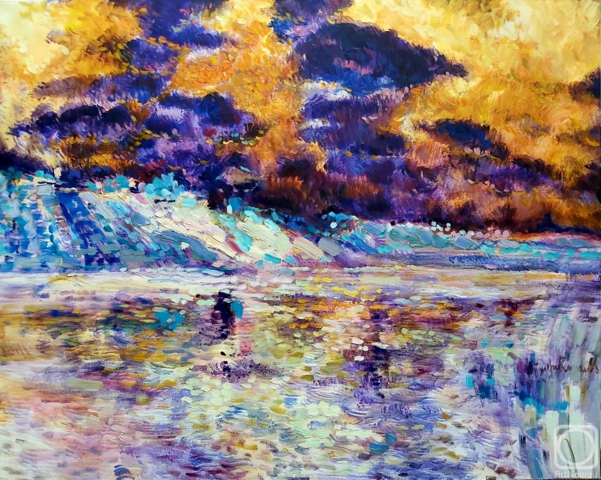 Muhomedeev-Boyarov Aleksandr. Purple Clouds
