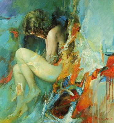 Painting Nude #5. Podgaevskaya Marina