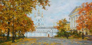 The fall of the Smolny Cathedral (Smolny Proezd). Eskov Pavel