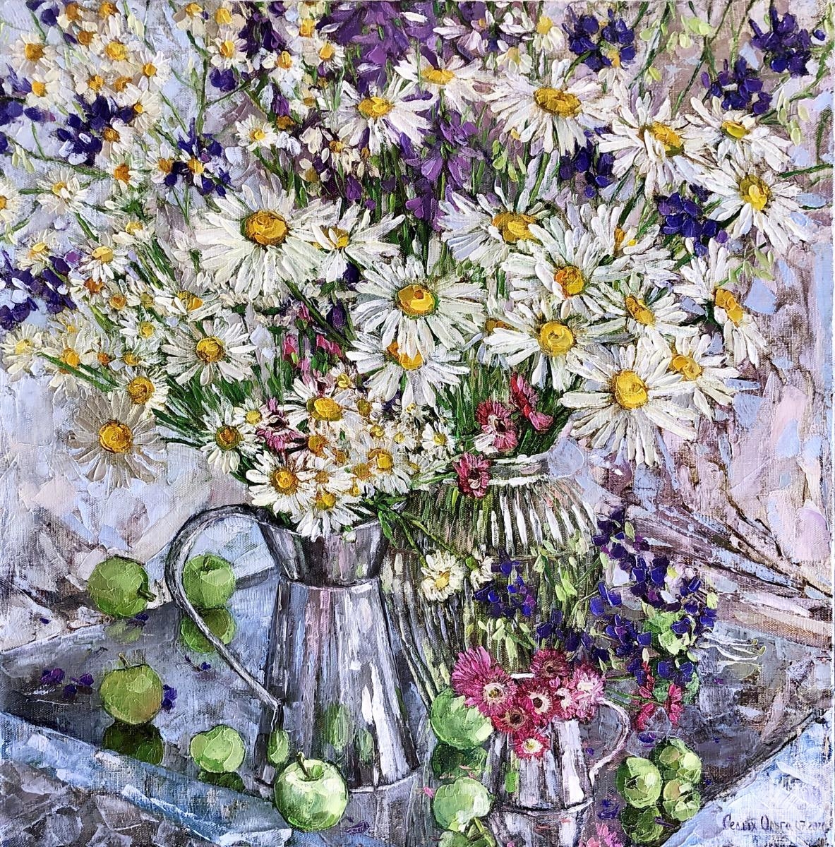 Sedyh Olga. Bouquet Of Daisies