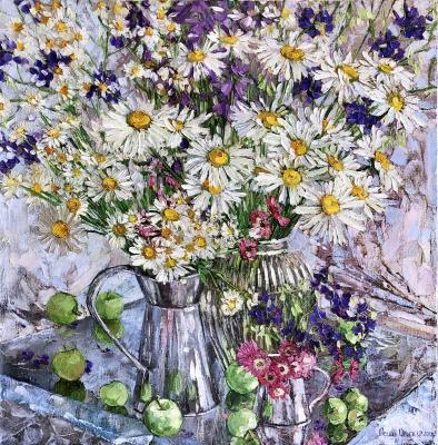 Sedyh Olga Andreevna. Bouquet Of Daisies