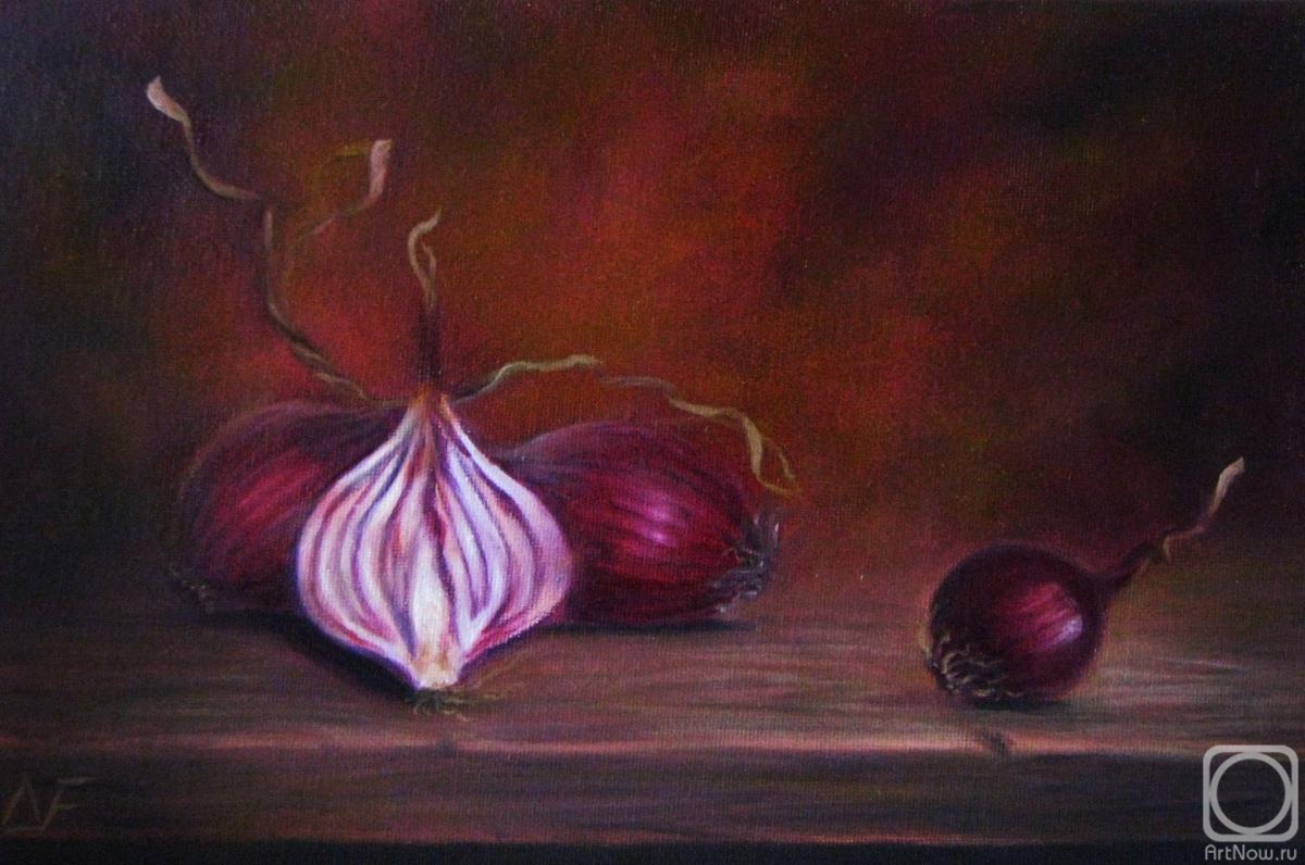 Fomina Lyudmila. Red onion