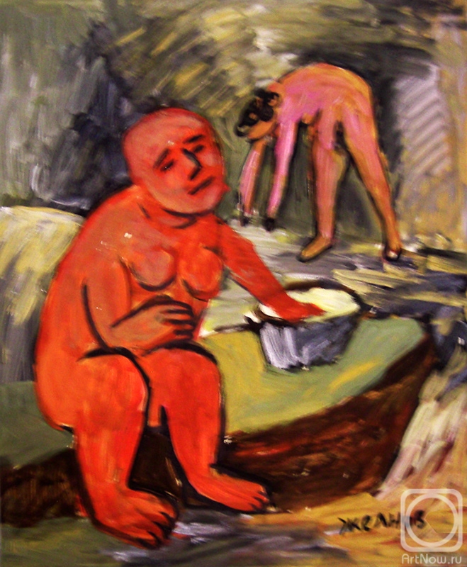Jelnov Nikolay. In the bath