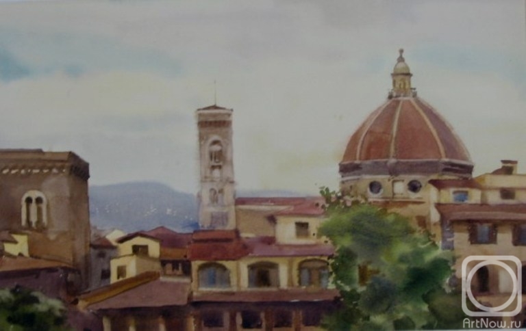 Lapovok Vladimir. The Rooftops Of Florence