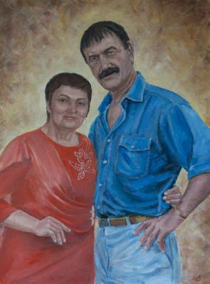 To the Golden wedding (Couples Portrait). Semenov Andrey