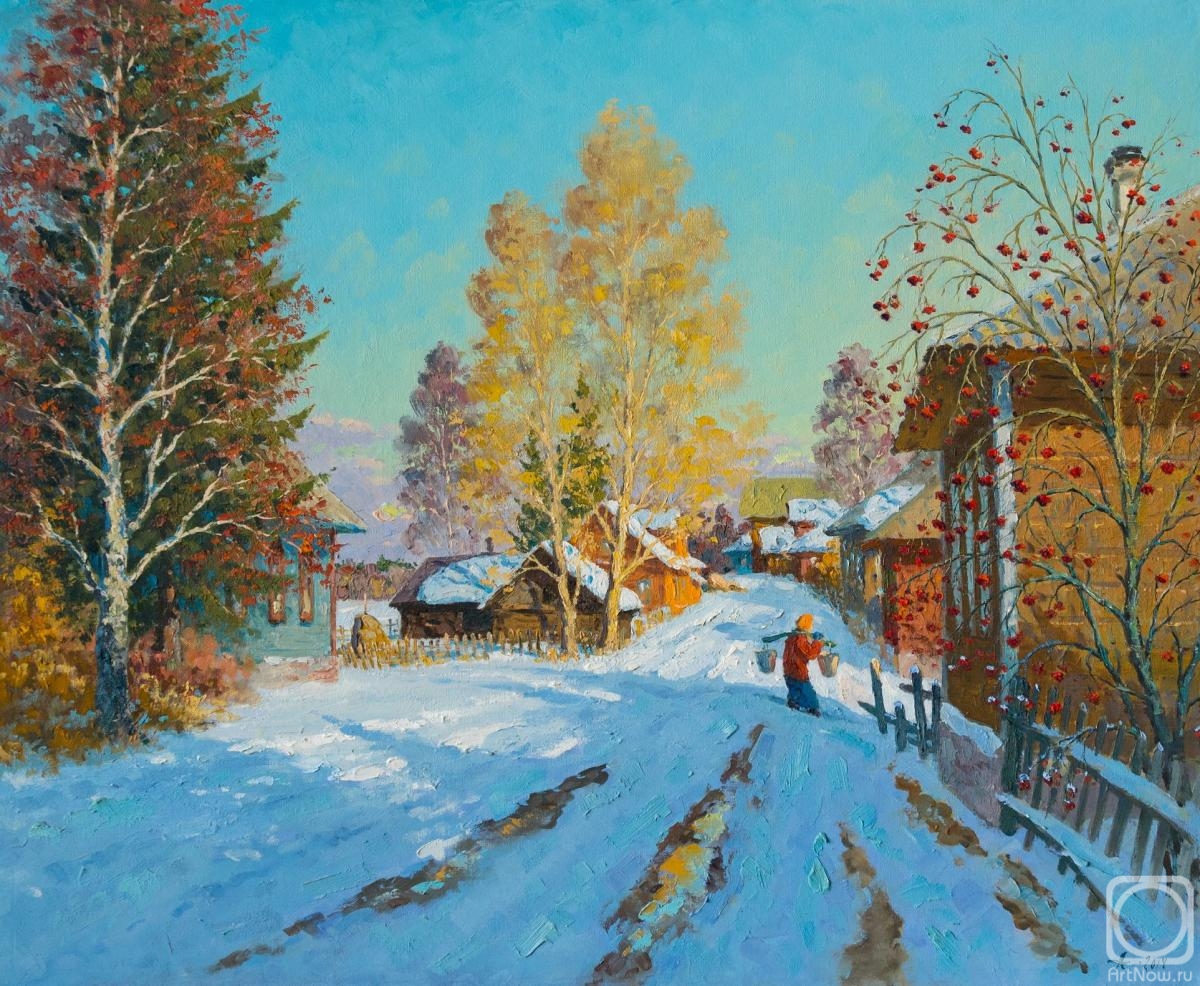 Alexandrovsky Alexander. March in village of Bor