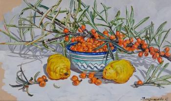 Quince and sea buckthorn