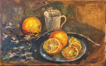 Oranges (Panting). Iaroslavtseva Olga