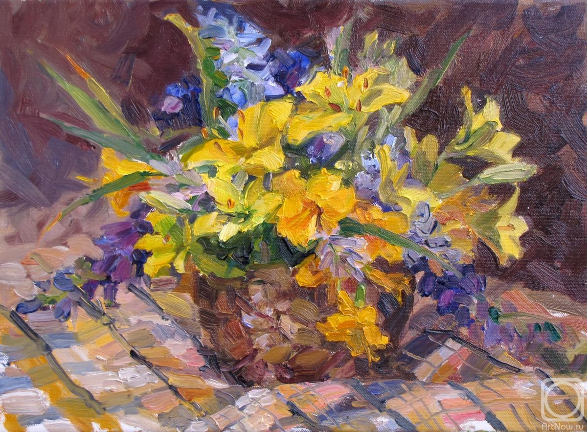 Rodionov Igor. Yellow lilies