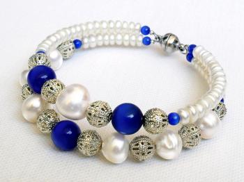 Bracelet 30 (Natural Pearls). Proskuryakova Tatiana