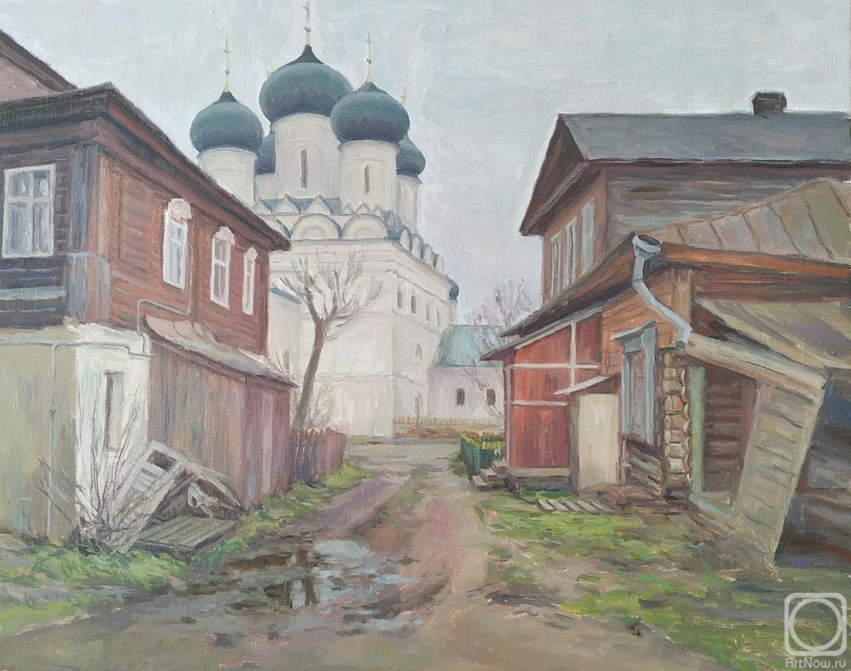 Antonova Galina. Old yard