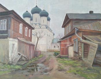 Old yard (Yard Man). Antonova Galina