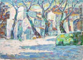 Winter. Patio. Ivanov Aleksandr