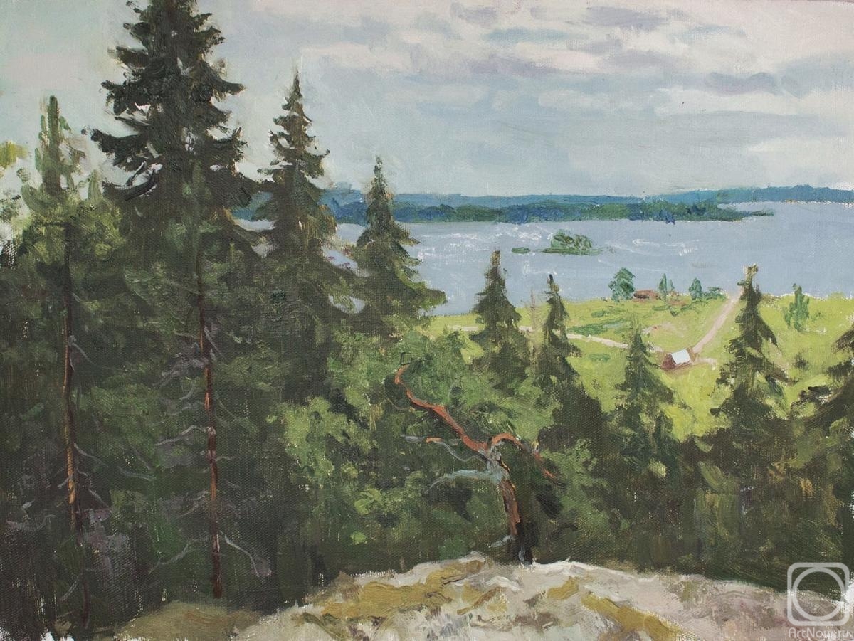 Belaya Ekaterina. View of Karelia
