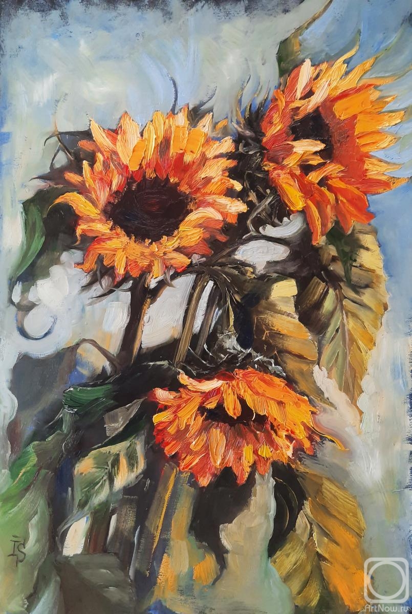 Sergeyeva Irina. Sunflowers