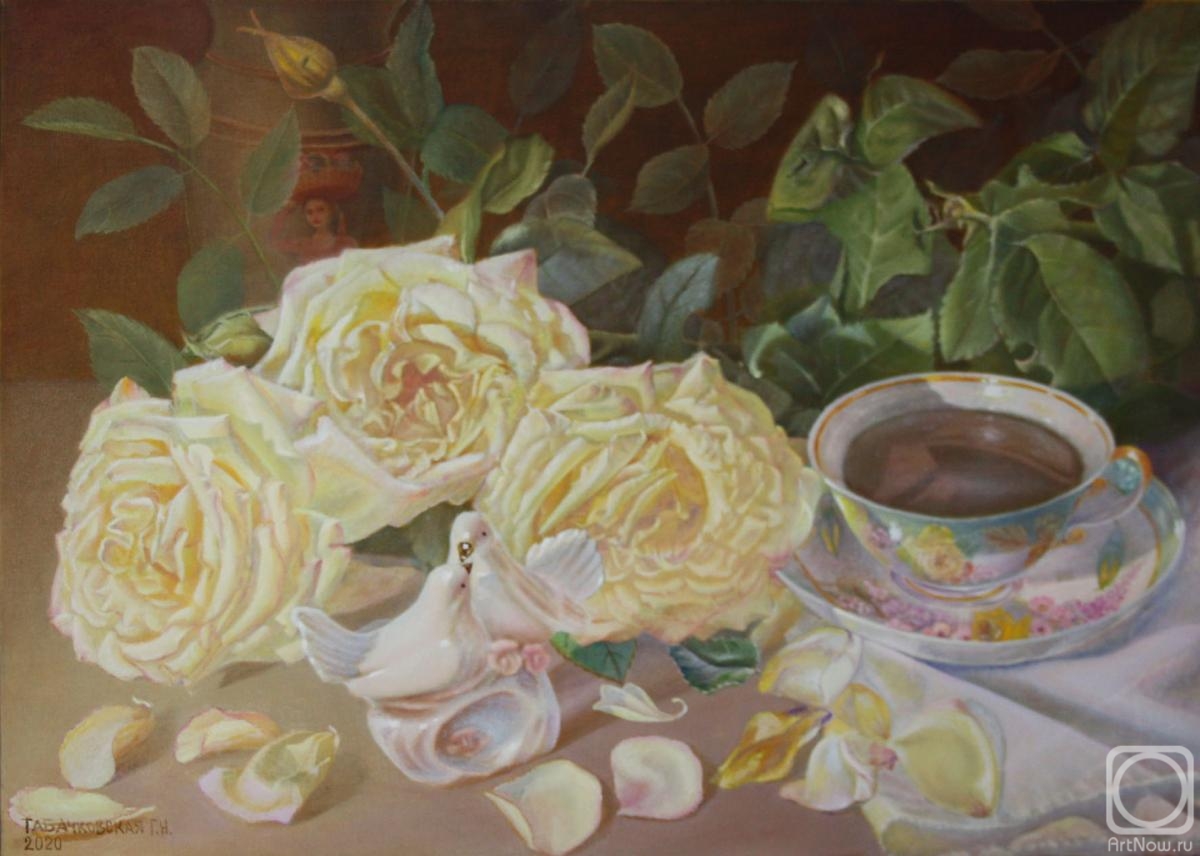 Kudryashov Galina. Roses for tea