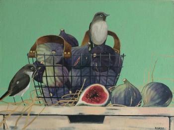 Figs and birds. Berestova Ksenia
