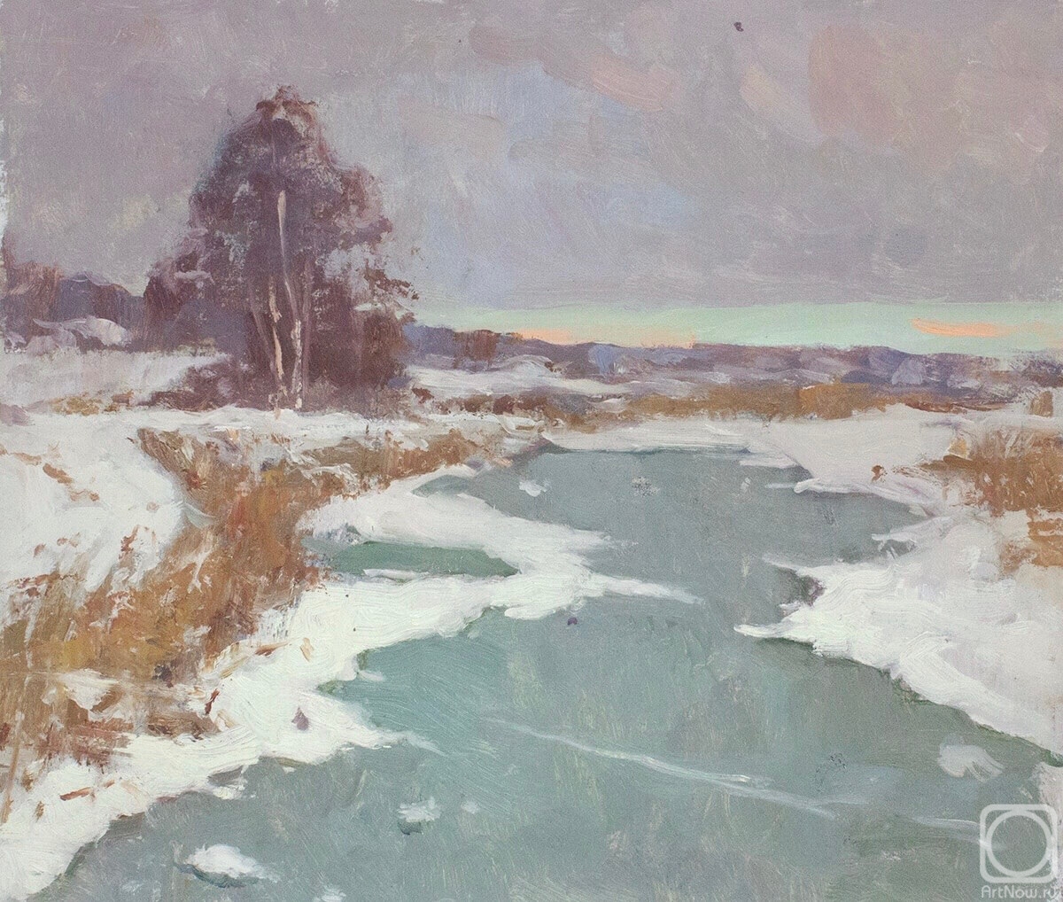 Рассказ морозная река глава. Белое озеро картина. Белый художник. Лед на реке картина. Речка из под льда картины живопись.