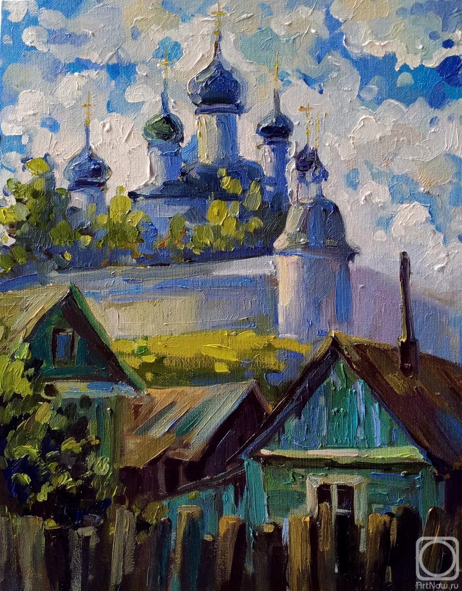 Gerasimova Natalia. View of the Goritsky monastery