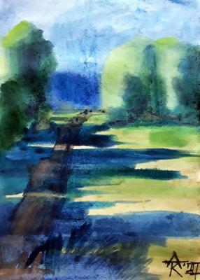 Картина «Ползучие тени августа»