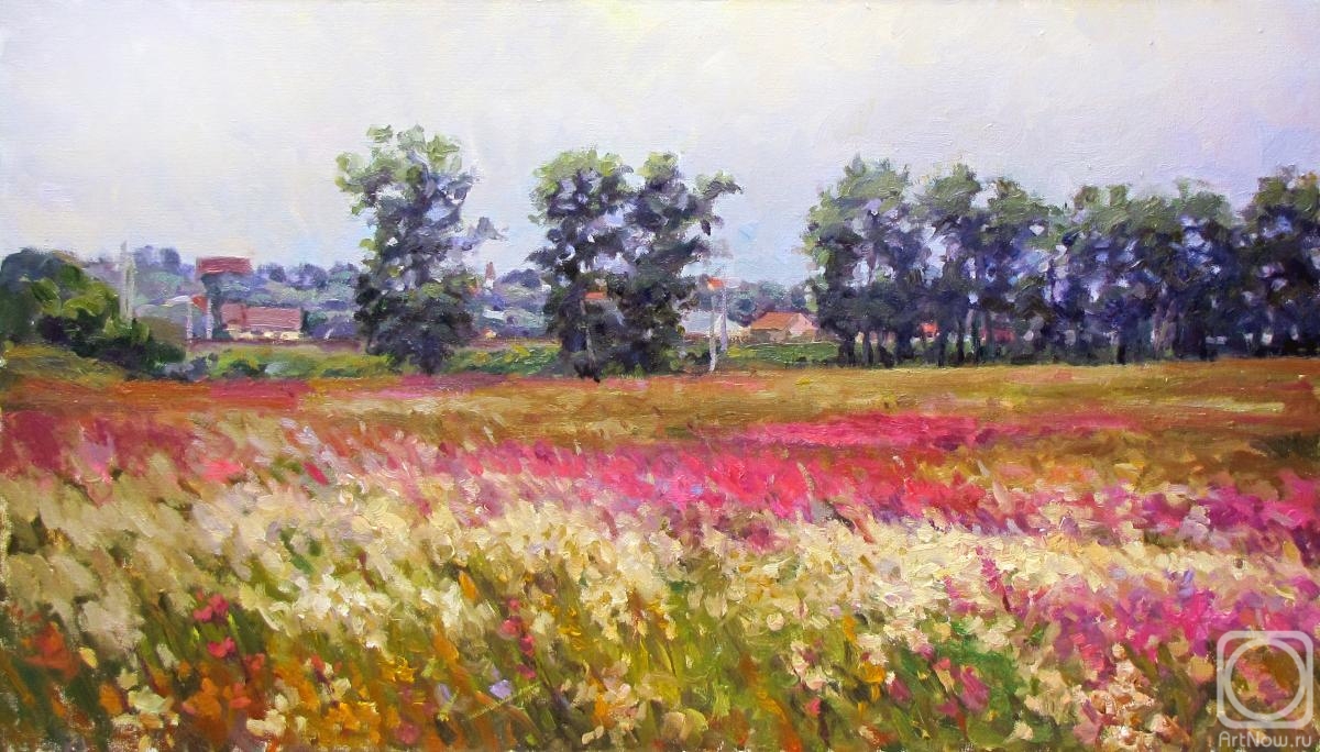 Rodionov Igor. Flowering meadow in Bogolyubovo