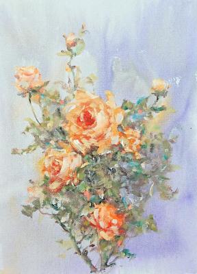 Painting Roses. Dzhanilyatti Antonio
