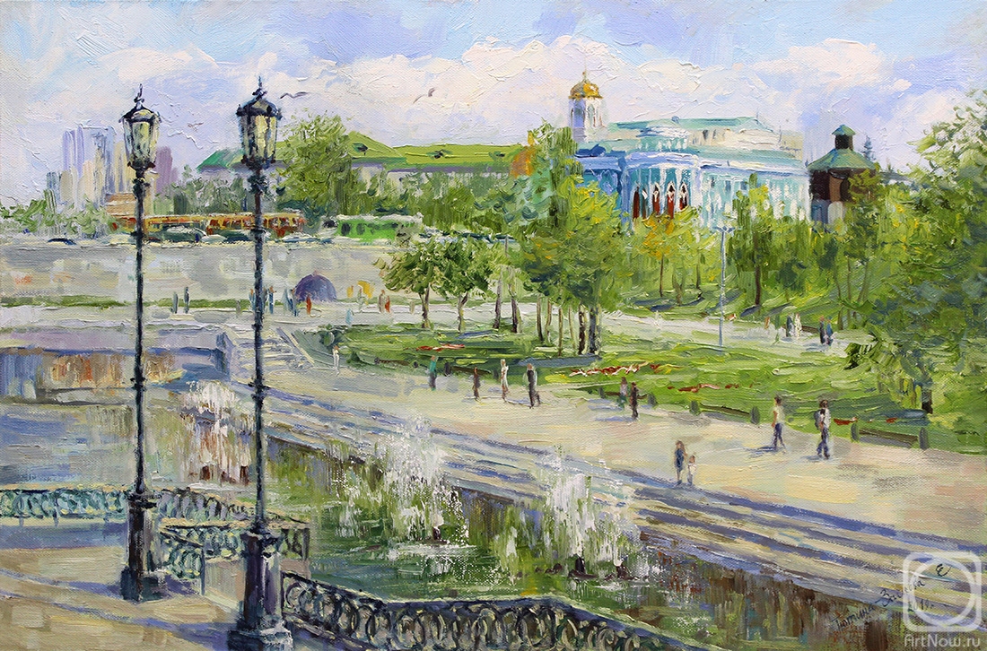 Tyutina-Zaykova Ekaterina. Historical square