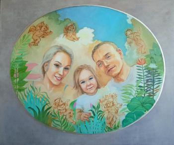Family portrait. Proshunina Nina