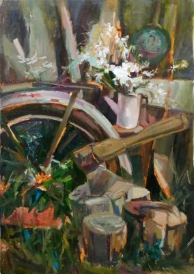 Still life with daisies. Mizulina Olga