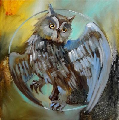 Totem merry Owl. Wake up your totem. Shagushina Olga