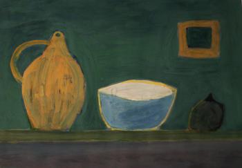 Still life with jug. Jelnov Nikolay