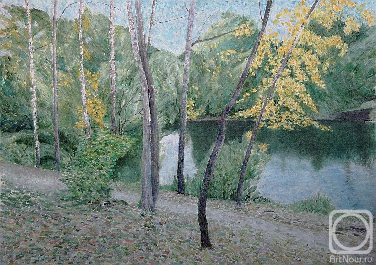 Filiykov Alexander. Autumn. Pond 1