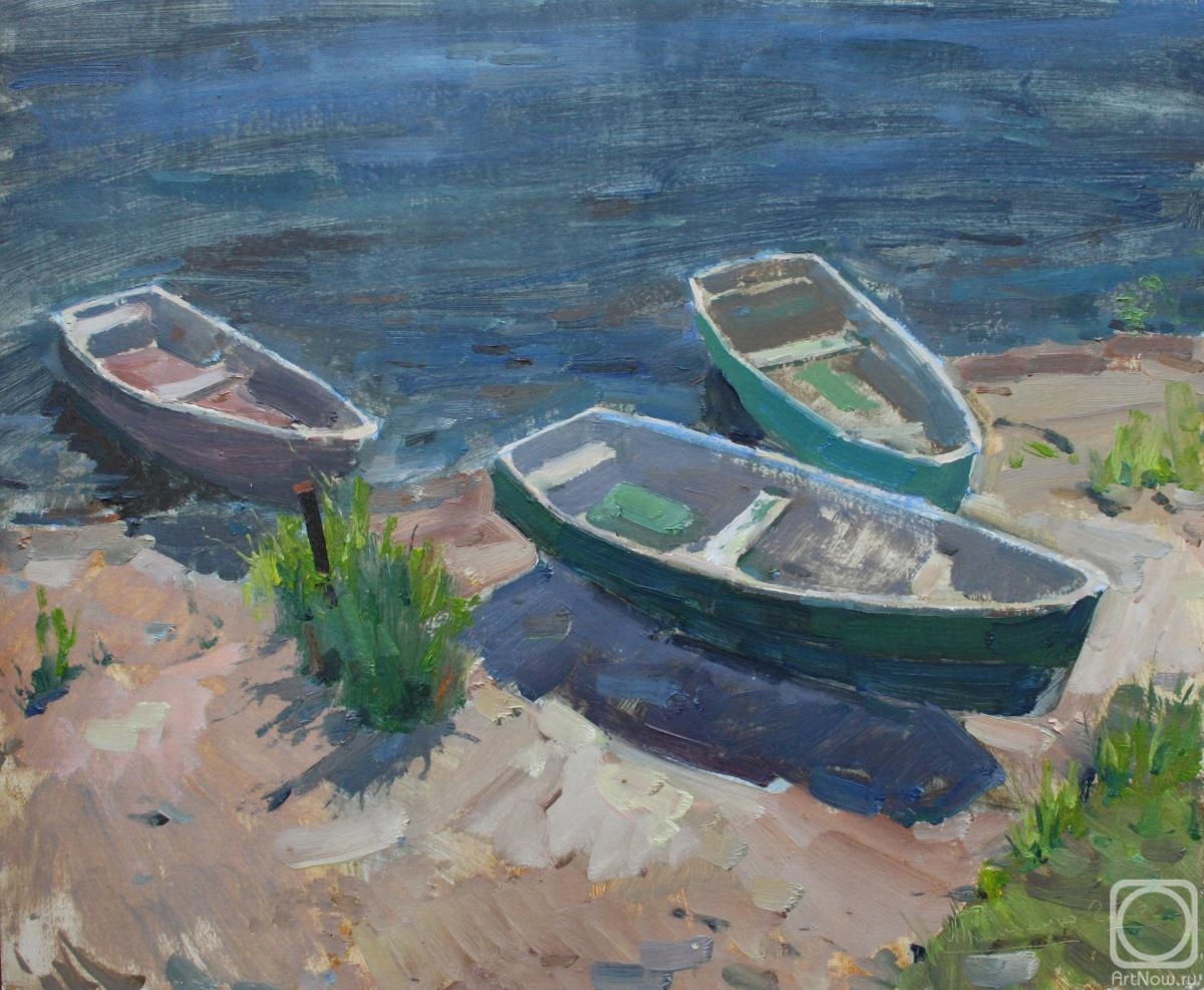 Pilipenko Mikhail. Three boats