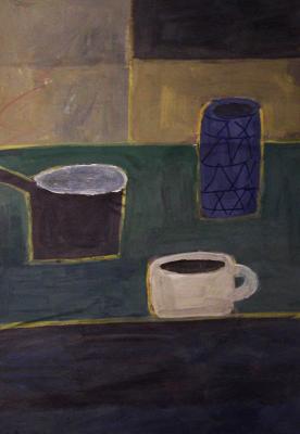 Still life with mug (Kitchen Items). Jelnov Nikolay