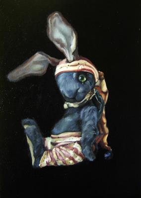 Retro hare (Vintage Toy). Julkova Victoria