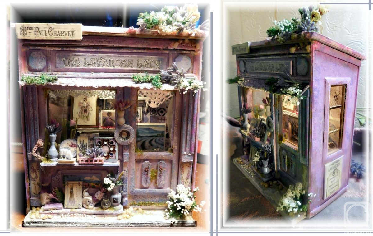 Shurshakov Igor. Miniature "Flower stall"