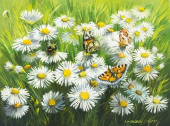 Summer meadow (Painted Flowers). Khrapkova Svetlana