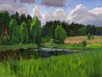 Forest lake. Panteleev Sergey