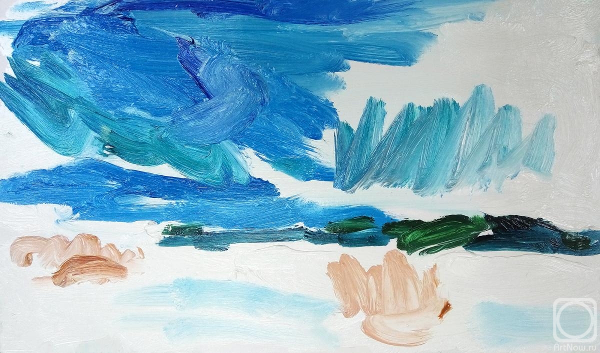 Evstigneev Artem. Waist-high in the sky