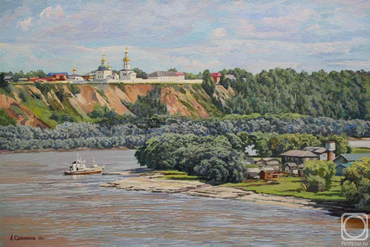 Samokhvalov Alexander. On The Irtysh River