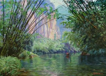 Li River (Bamboo Raft). Samokhvalov Alexander