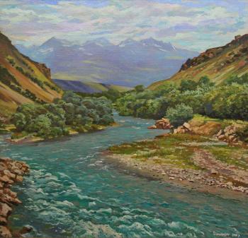 The river Karakol. Samokhvalov Alexander