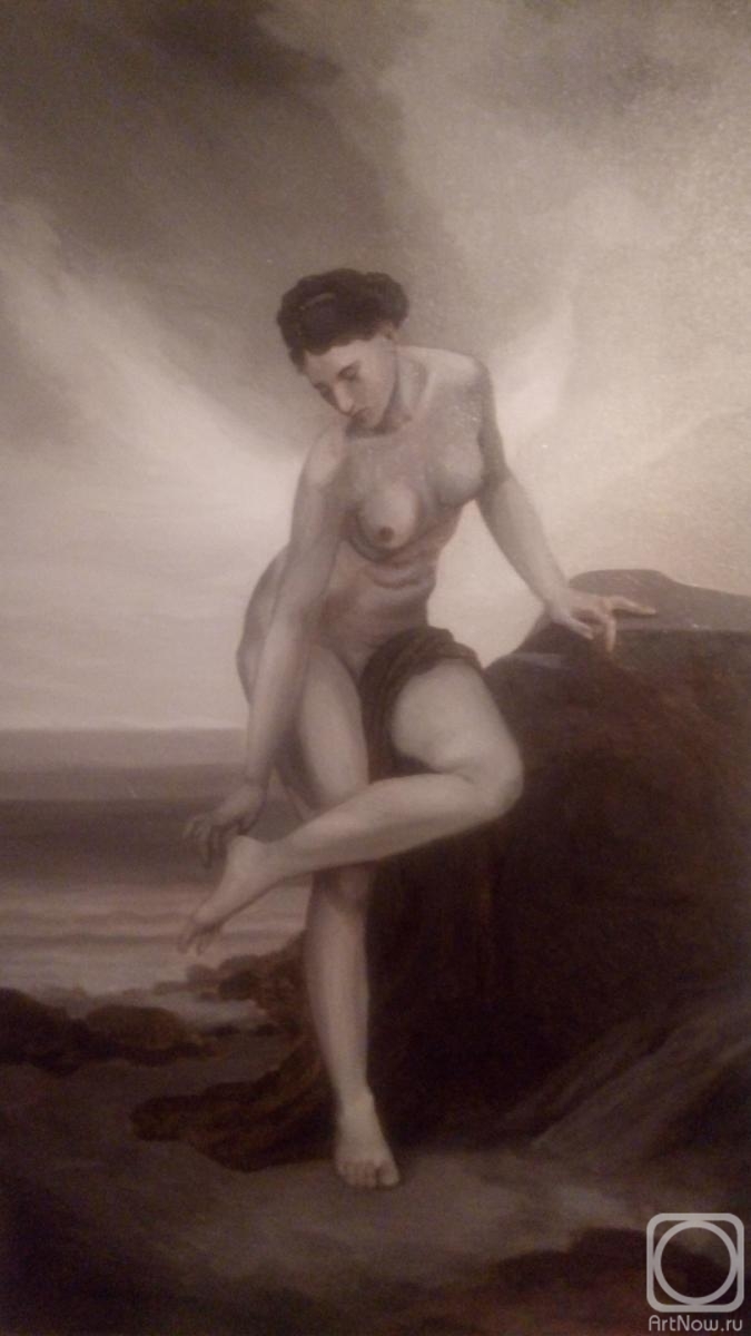 Knyazeva Nina. Naked girl by the sea