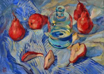 Red pears. Polyakova Nadezhda