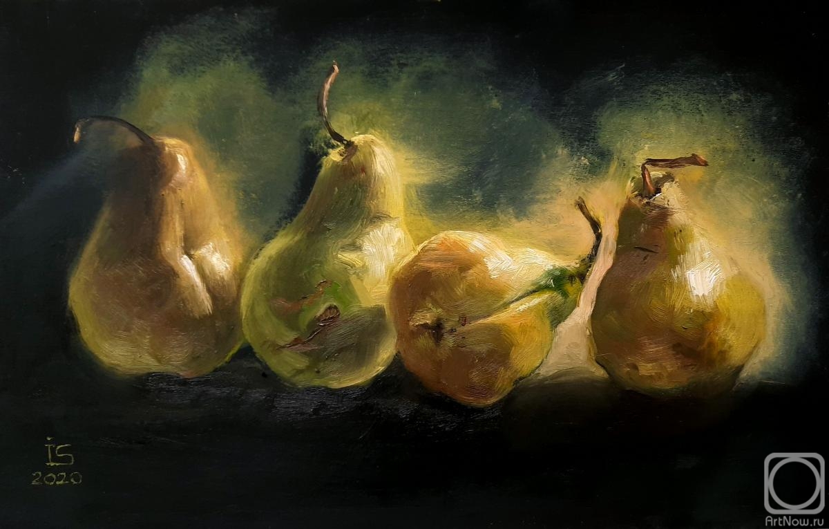 Sergeyeva Irina. Smoking peaches